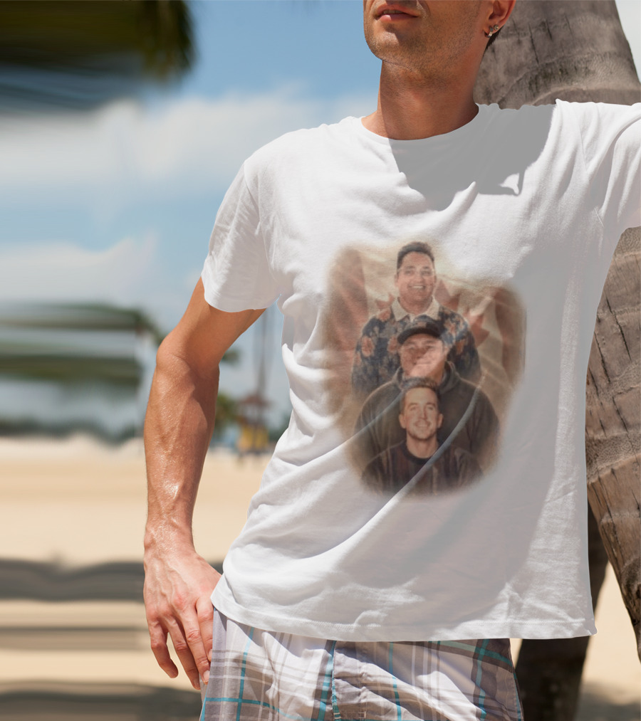 David Spencer Devin Trio Portrait Canadian Flag T-Shirt