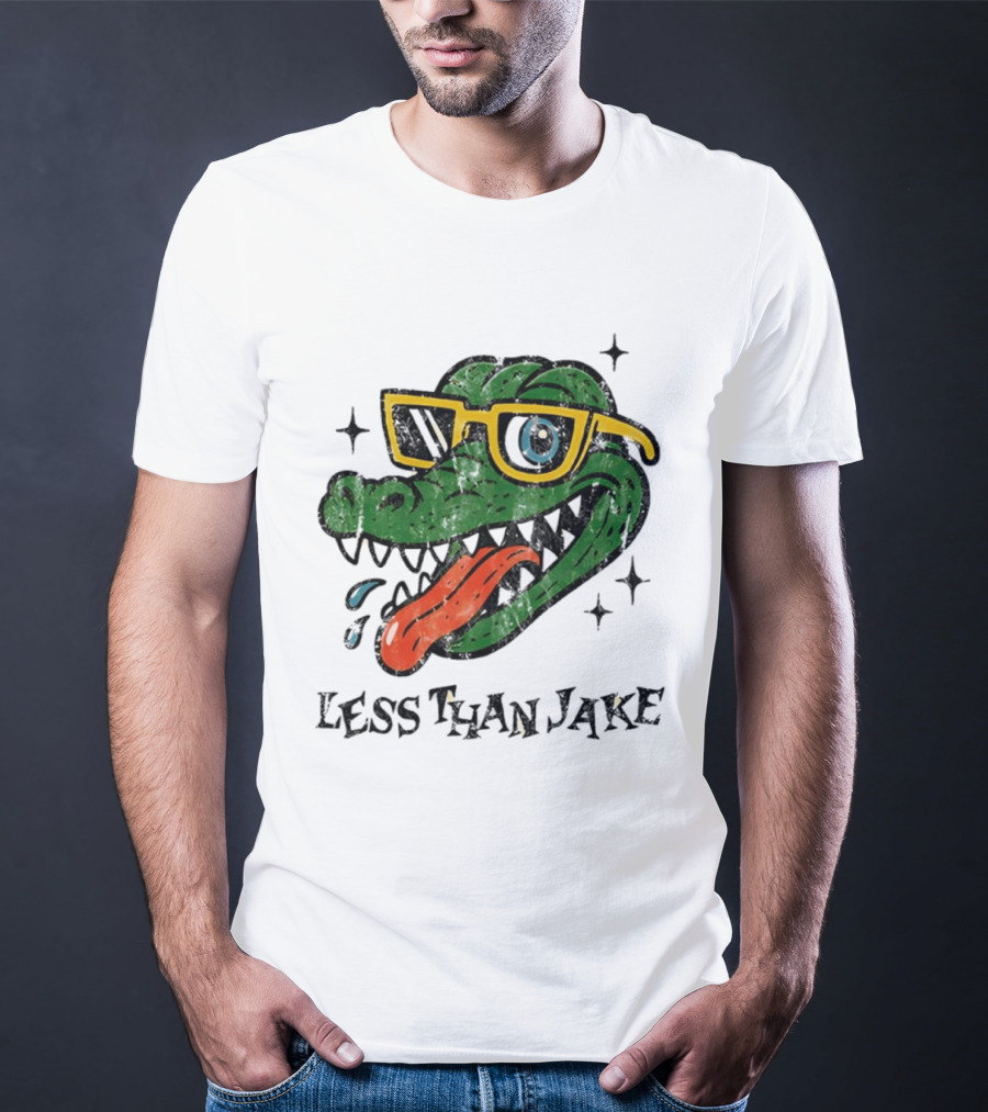 Less Than Jake Sunglasses Alligator T-Shirt