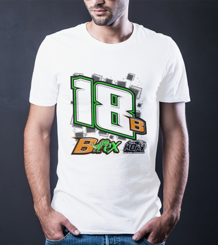 18 B Brex KBM Kyle Busch Motorsports Rex Racing T-Shirt