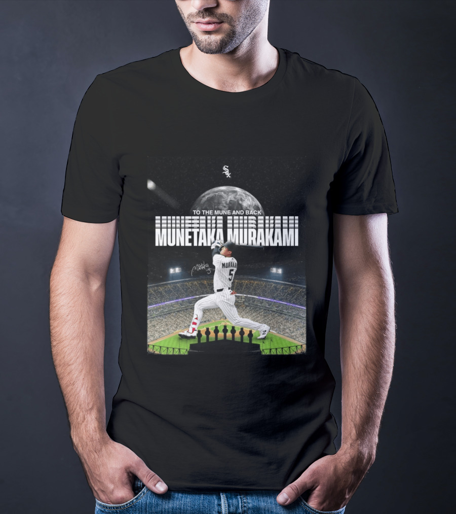 Munetaka Murakami To The Mune And Back Baseball Moon Stadium T-Shirt