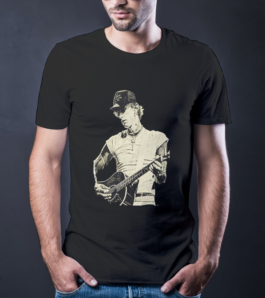 Machine Gun Kelly Americana Tour 2026 Vintage Guitar T-Shirt
