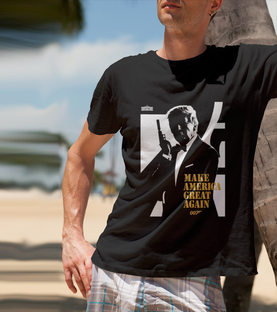 Trump 007 Make America Great Again Bond T-Shirt
