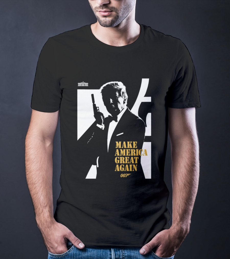 Trump 007 Make America Great Again Bond T-Shirt