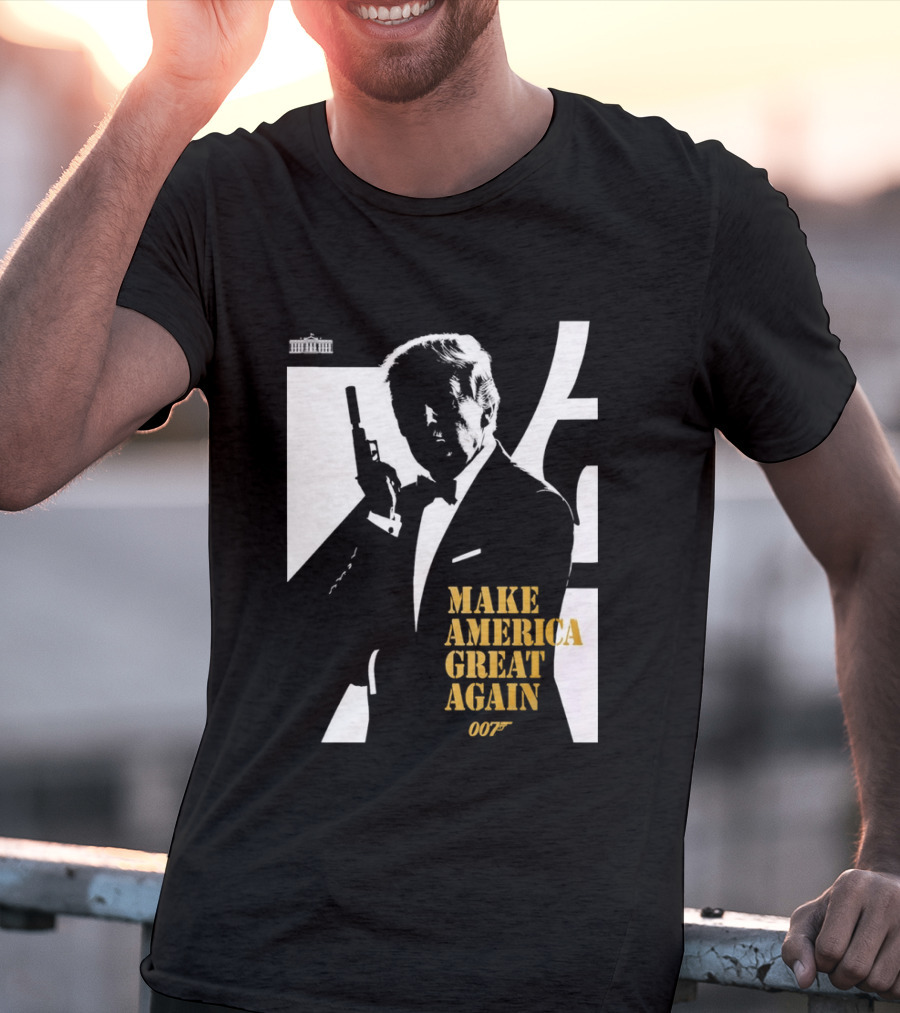 Trump 007 Make America Great Again Bond T-Shirt