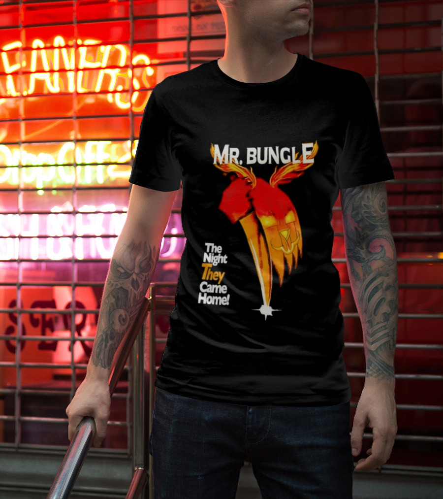 Mr Bungle The Night They Came Home Demon Pumpkin T-Shirt