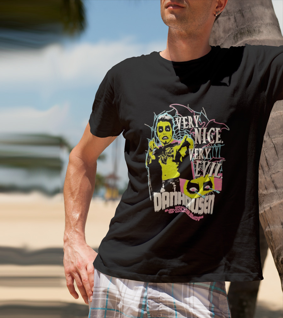 Danhausen Very Nice Very Evil Yellow Cartoon T-Shirt