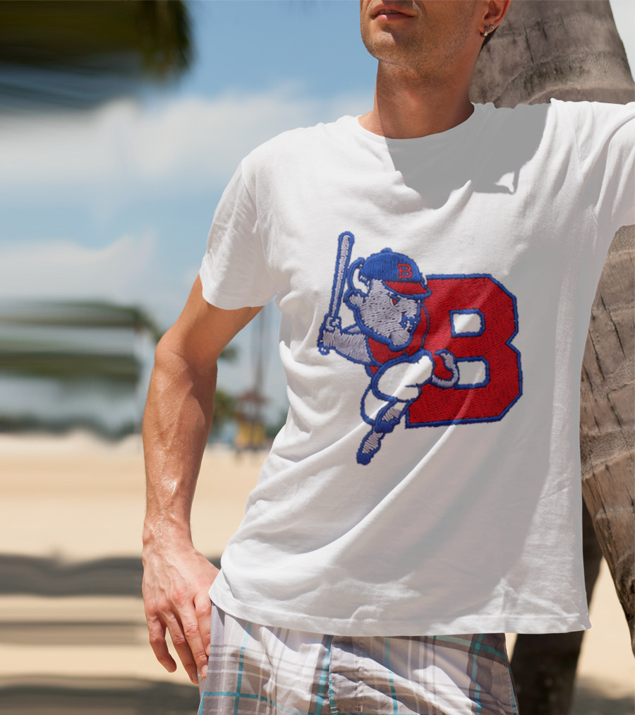 2026 Buffalo Bisons Big League Chew B Logo Baseball Bat Hitting Buffalo Embroidery Hat T-Shirt