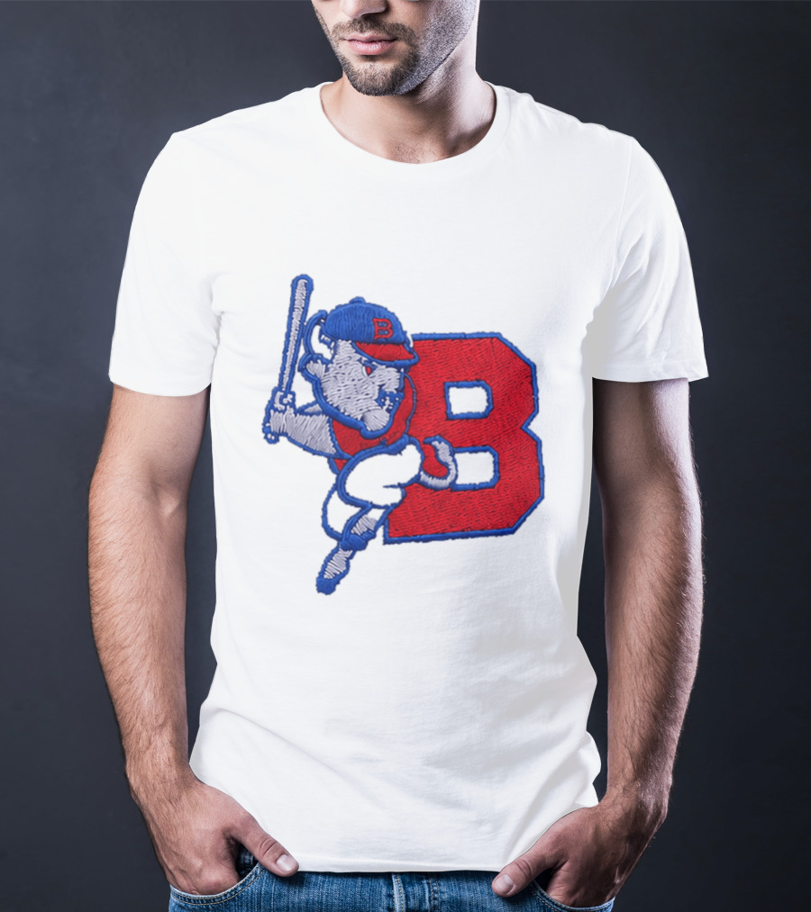 2026 Buffalo Bisons Big League Chew B Logo Baseball Bat Hitting Buffalo Embroidery Hat T-Shirt