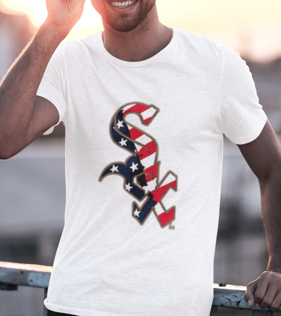 250 Years America 1776 2026 White Sox Stars Stripes MLB T-Shirt