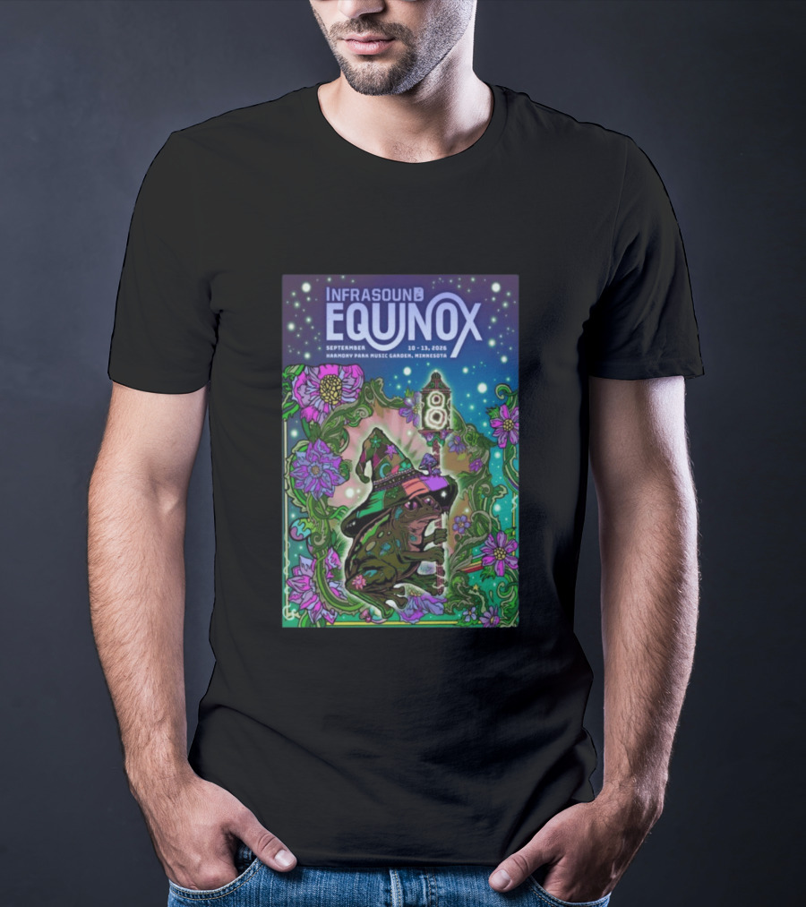 September 10 13 2026 Infrasound Equinox Harmony Park Music Garden Minnesota Festival T-Shirt