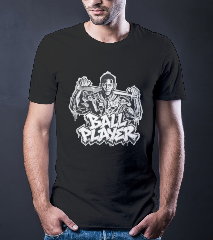 Jackie Robinson Ball Player Legend Baseball Player T-Shirt