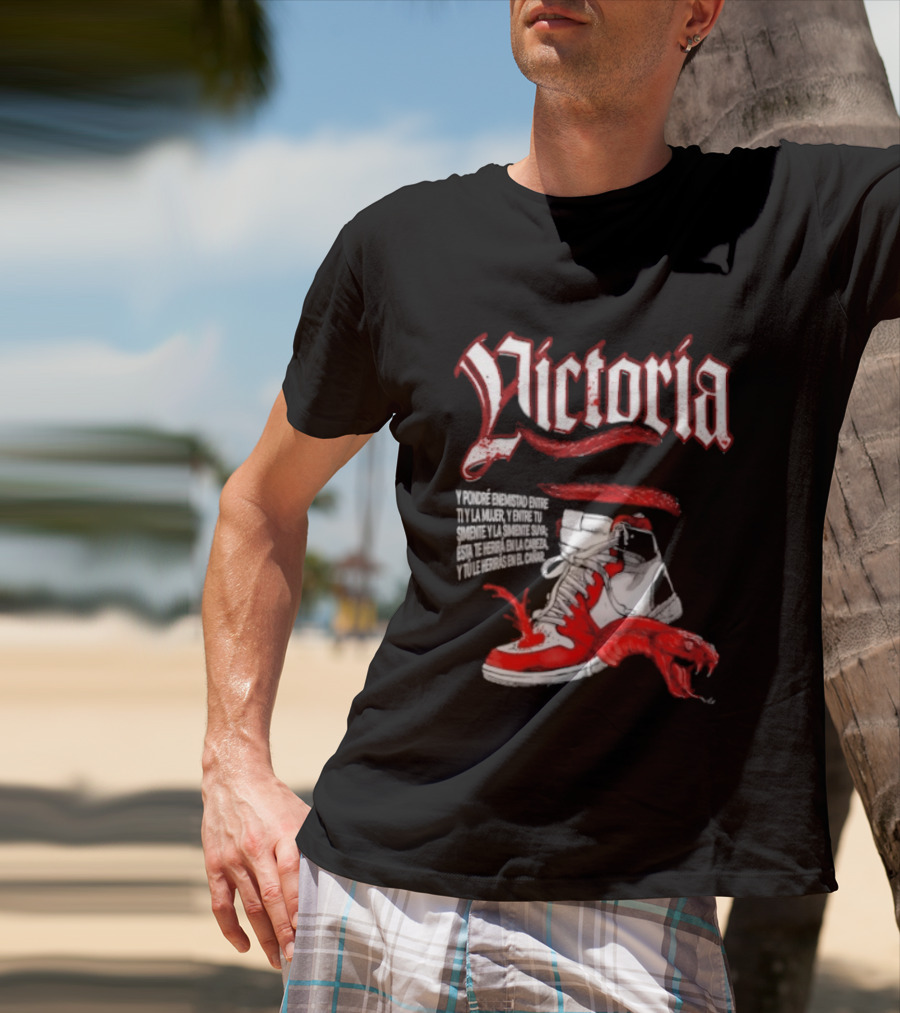 Victoria Y Pondré Enemistad Entre Ti Y La Mujer Simiente Suya Sneaker Serpent T-Shirt