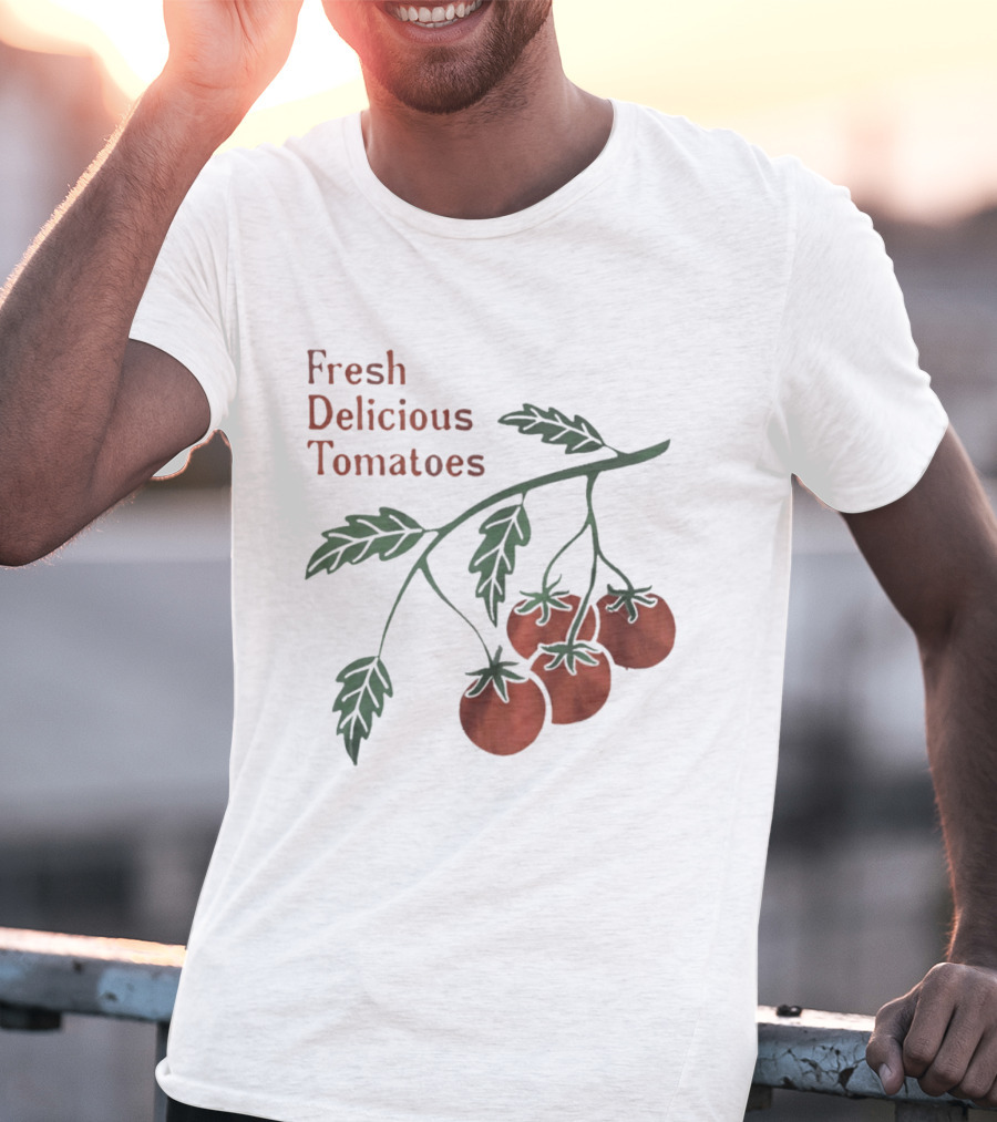 Fresh Delicious Tomatoes Garden Home Grown Plant T-Shirt
