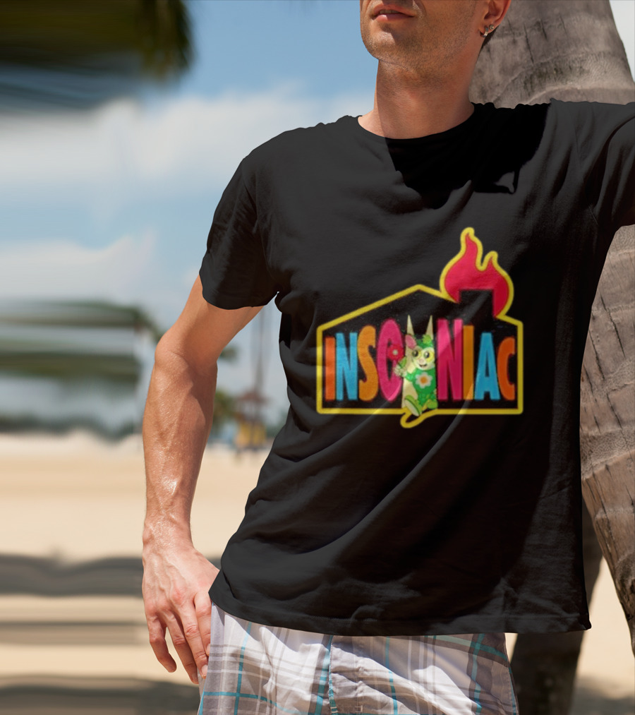 Dabsmyla X Insomniac House EDC Festival Art Collaboration T-Shirt