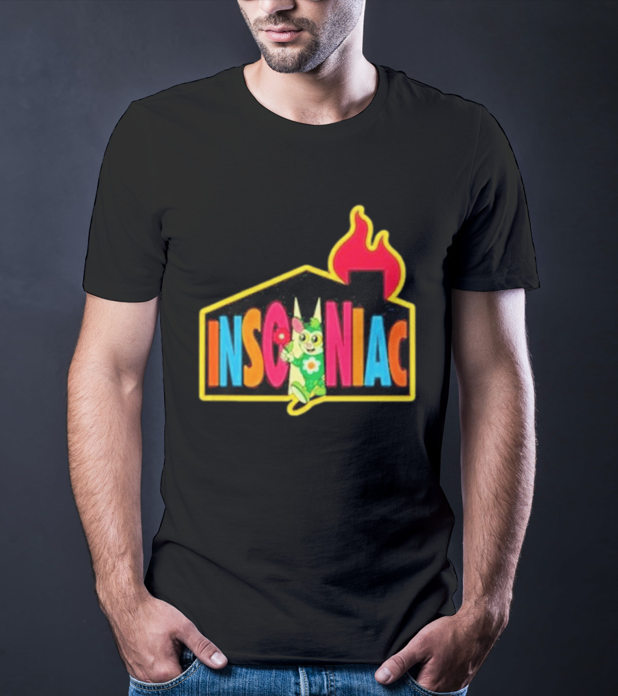 Dabsmyla X Insomniac House EDC Festival Art Collaboration T-Shirt