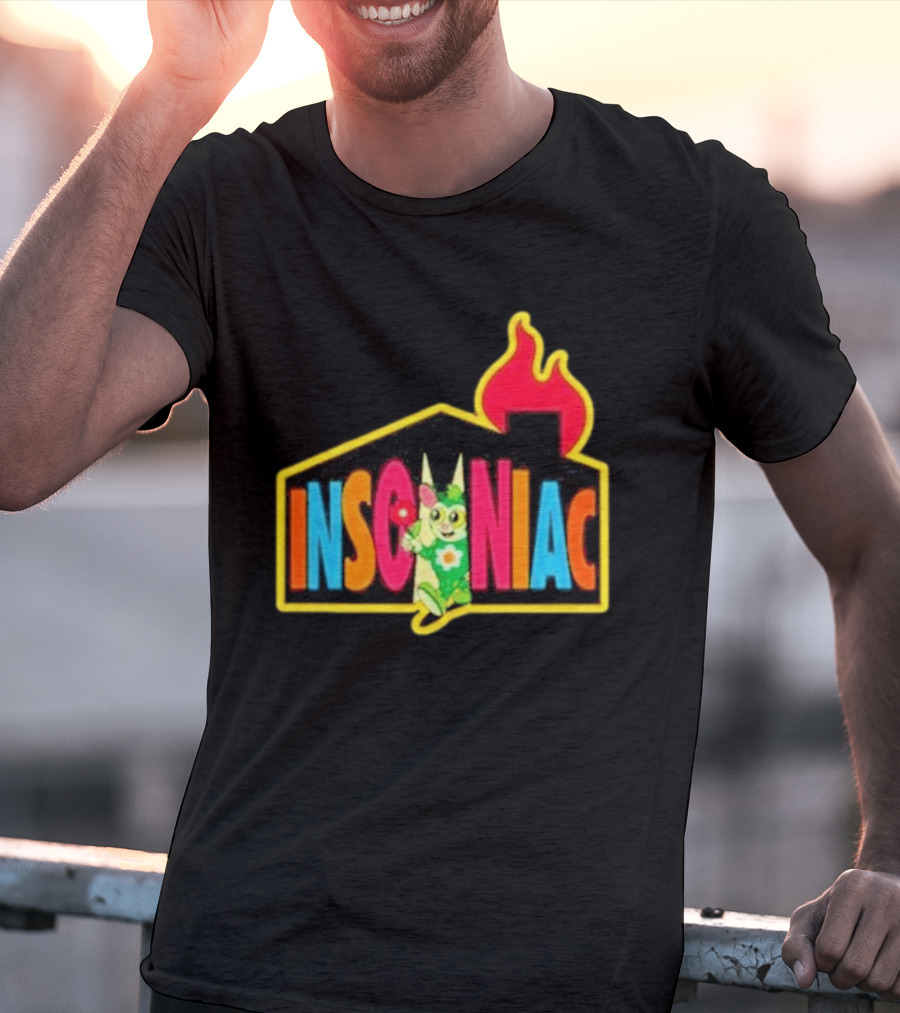 Dabsmyla X Insomniac House EDC Festival Art Collaboration T-Shirt