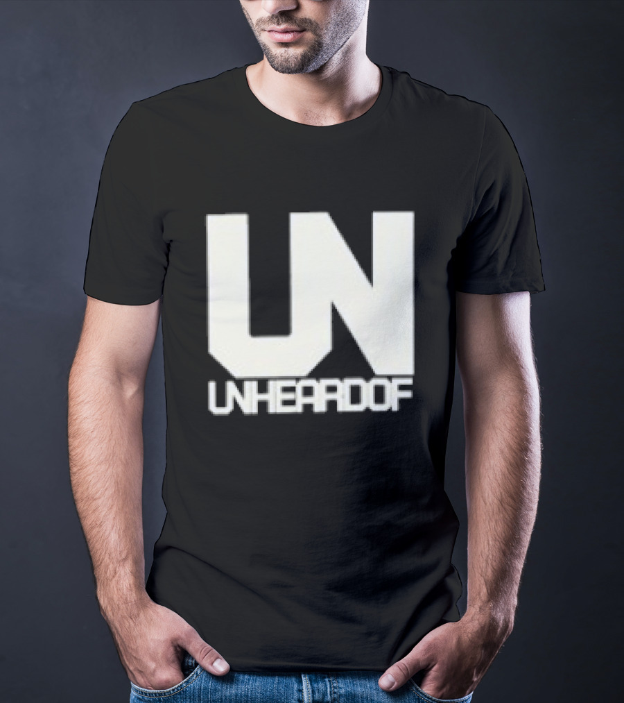Unheardof Core UN Minimalist Text Urban Streetwear Fashion T-Shirt