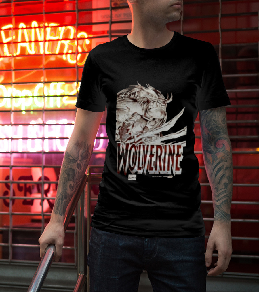 Original Wolverine Marvel Comics Vintage Monster T-Shirt