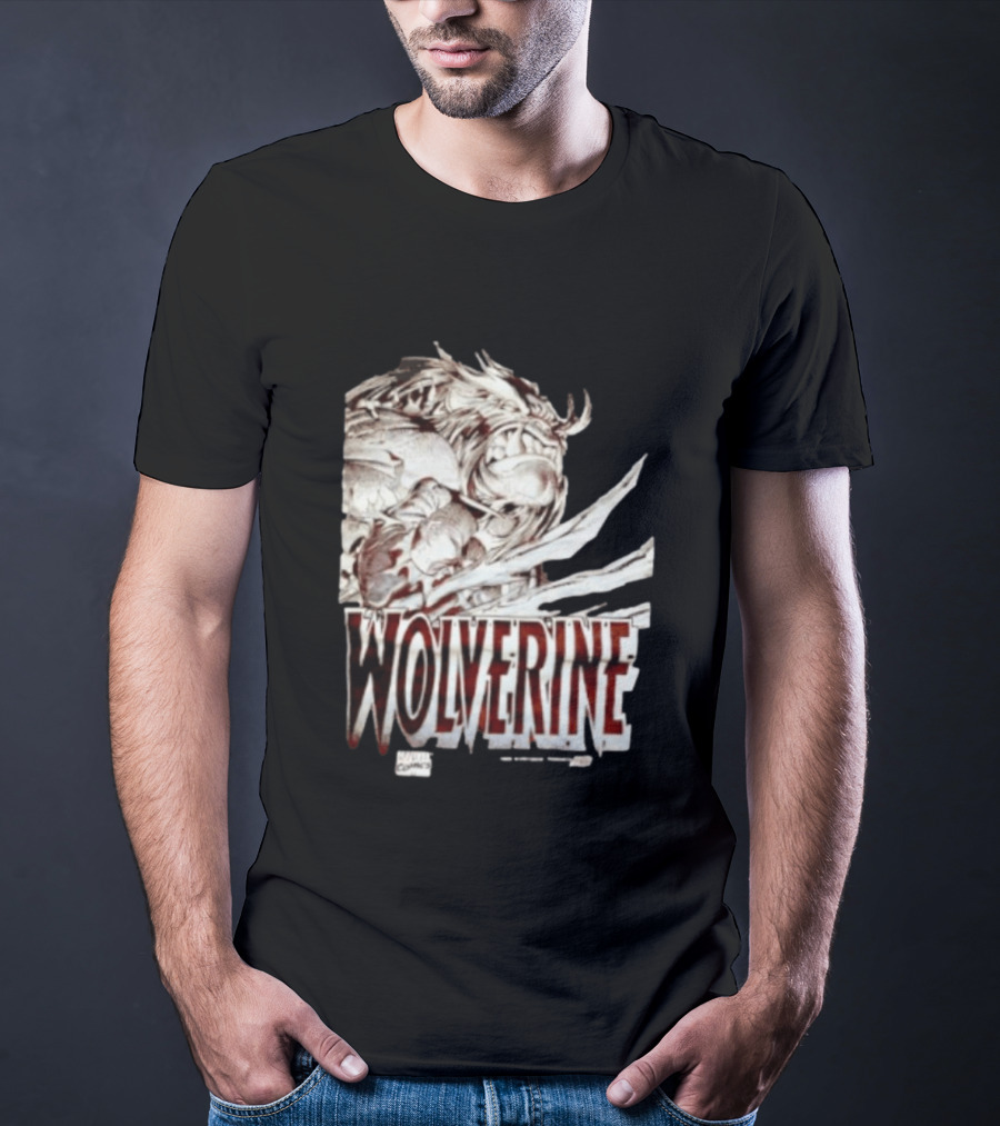 Original Wolverine Marvel Comics Vintage Monster T-Shirt