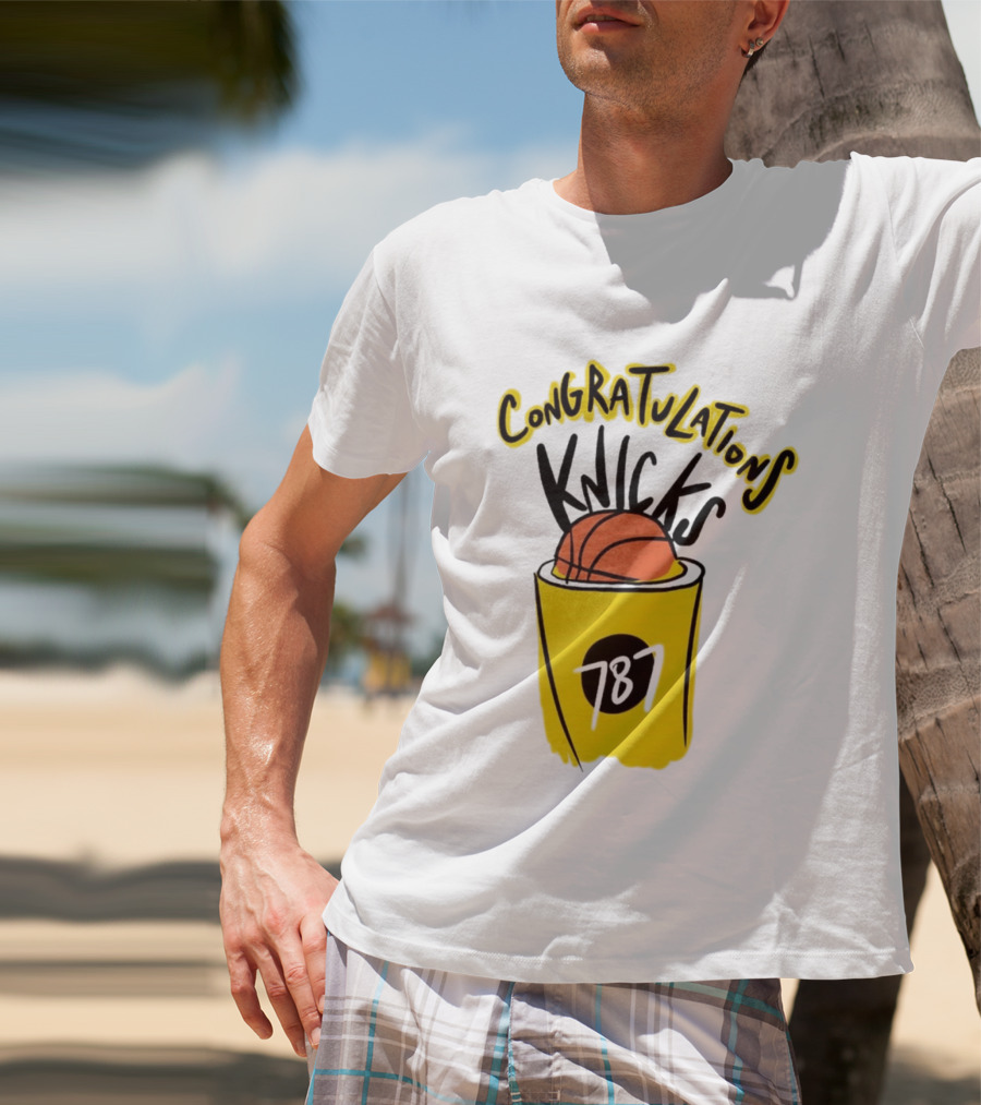 Congratulations Knicks Basketball 787 T-Shirt