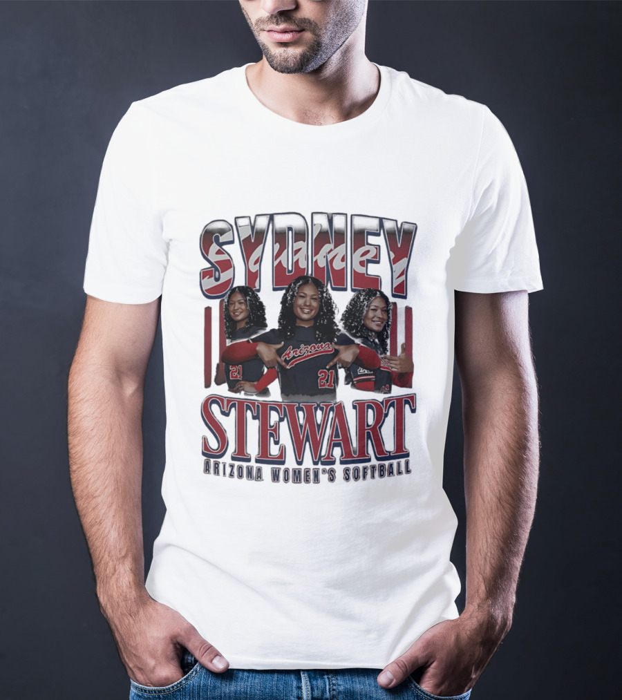 Sydney Stewart Arizona Women's Softball 21 T-Shirt