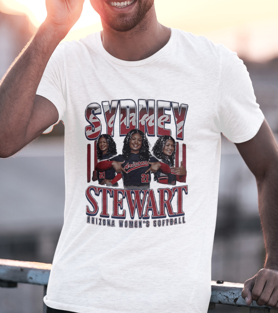 Sydney Stewart Arizona Women's Softball 21 T-Shirt