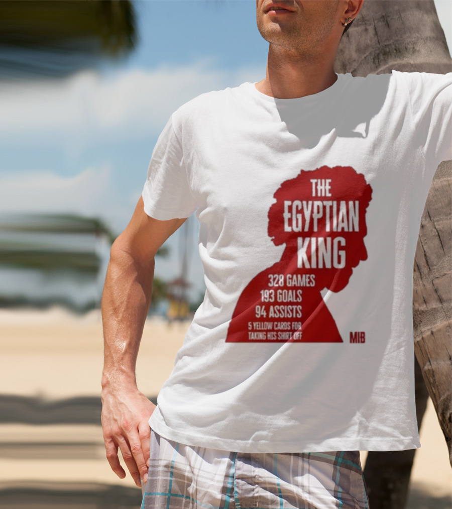 The Egyptian King 328 Games 193 Goals 94 Assists 5 Yellow Cards T-Shirt