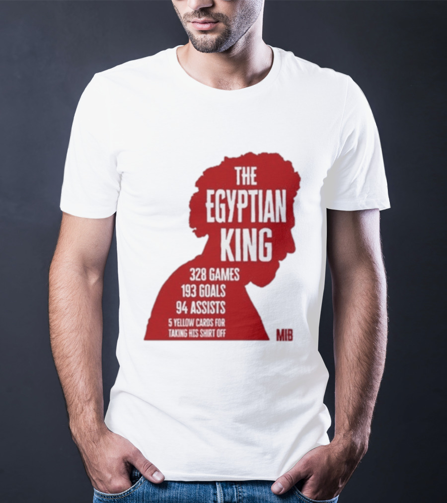 The Egyptian King 328 Games 193 Goals 94 Assists 5 Yellow Cards T-Shirt