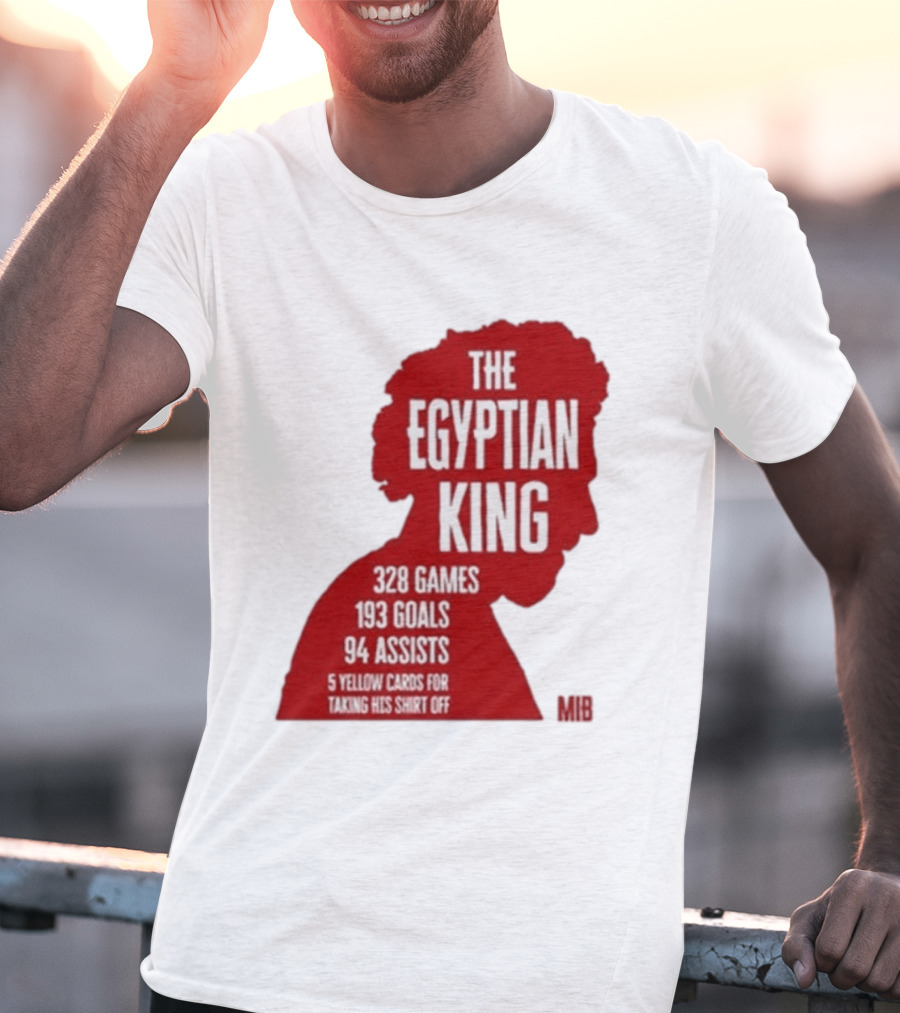 The Egyptian King 328 Games 193 Goals 94 Assists 5 Yellow Cards T-Shirt
