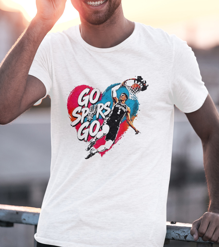 Victor Wembanyama Go Spurs Go San Antonio Basketball 2026 T-Shirt