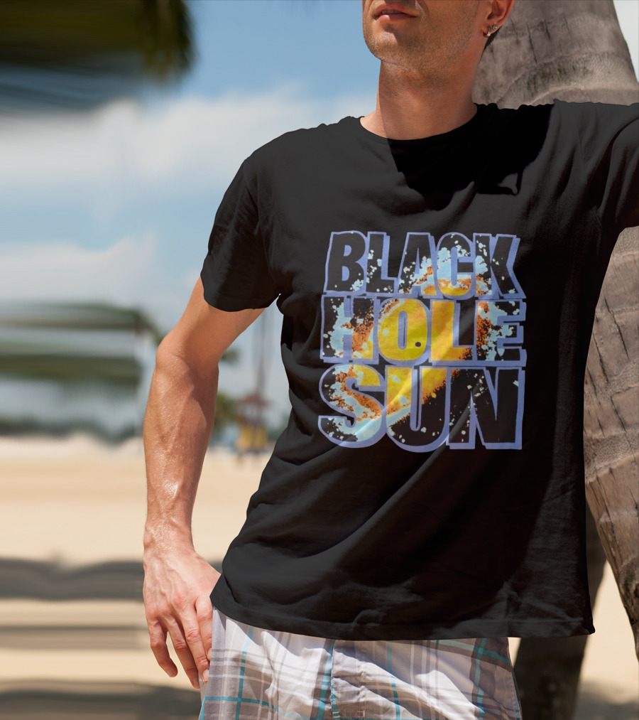 Black Hole Sun Solar Eclipse Vivid Cosmic T-Shirt