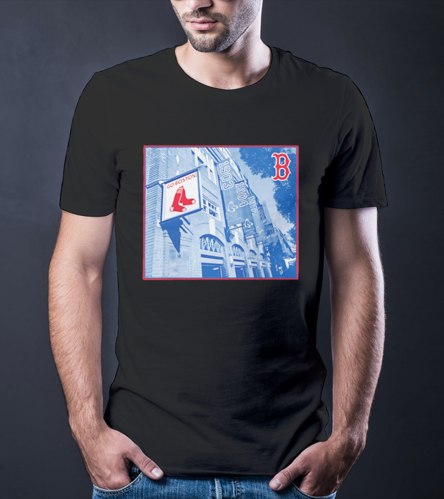 Go Boston Red Sox Banners Fenway Park 1903 1912 T-Shirt