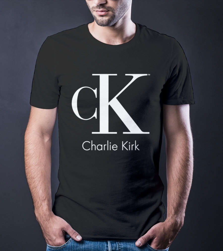 Charlie Kirk CK Classic Monogram T-Shirt