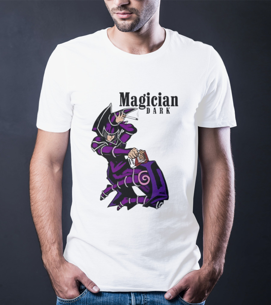 Magician Dark Yu Gi Oh Smoking T-Shirt