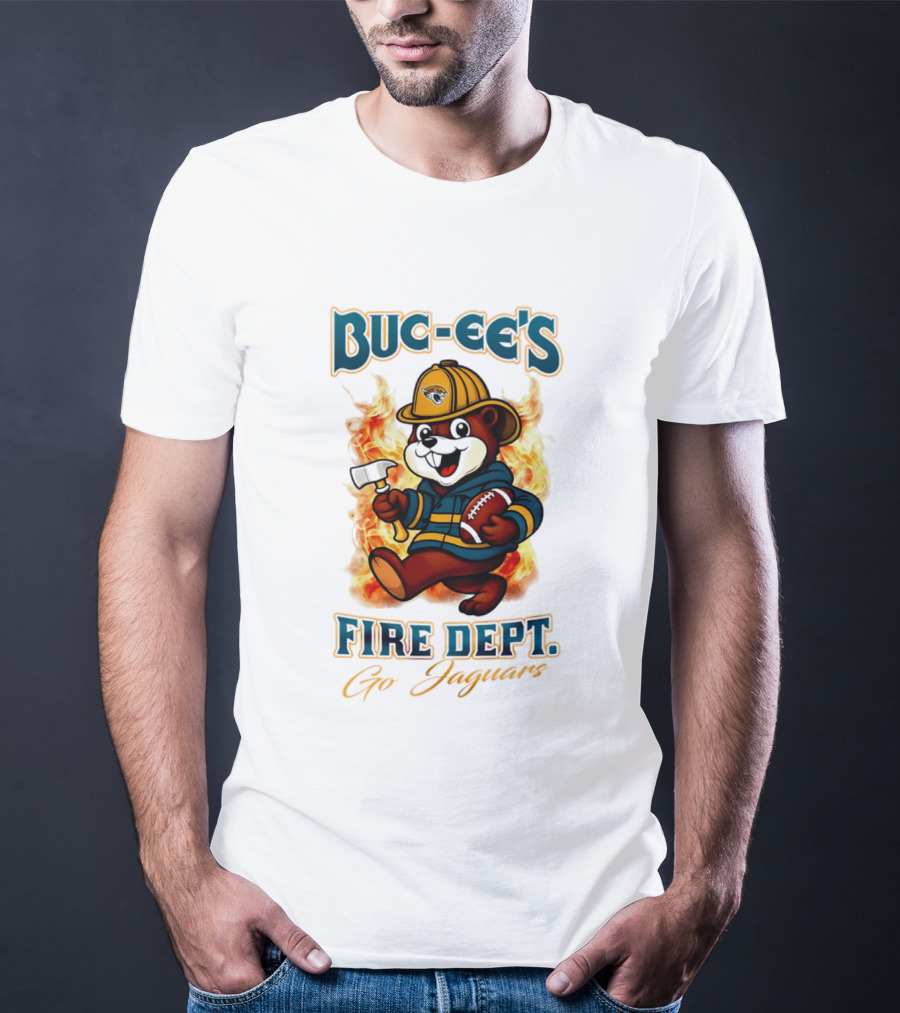 Buc Ee's Fire Dept Jacksonville Jaguars Go Jaguars T-Shirt