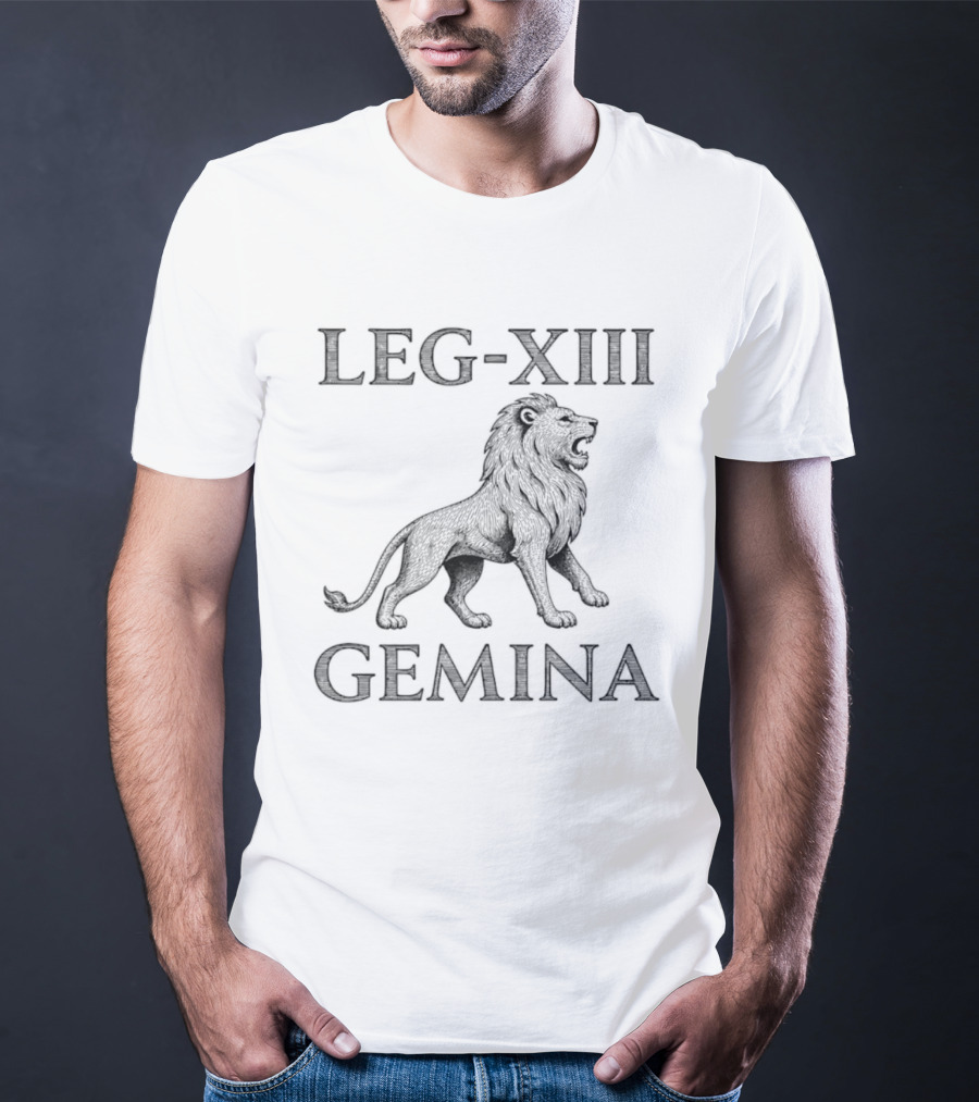 LEG XIII Gemina Roman Legion Lion T-Shirt