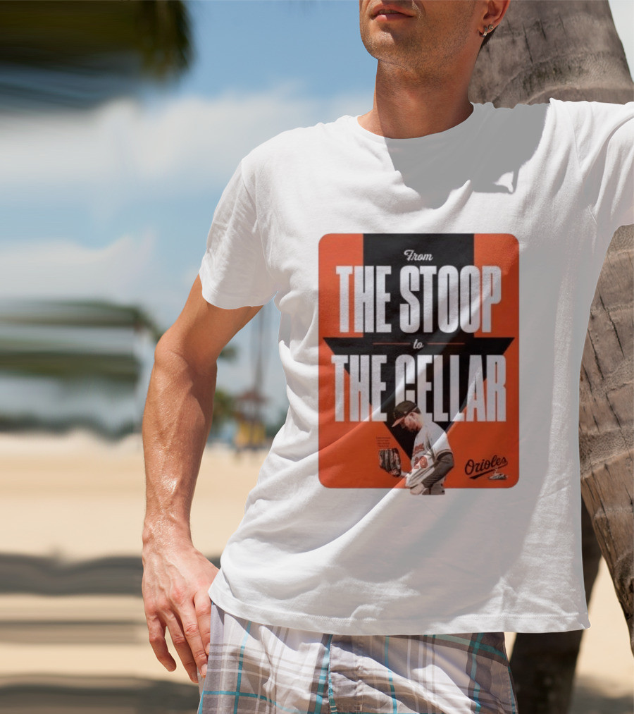 Orioles From The Stoop To The Cellar Trevor Rogers 28 T-Shirt
