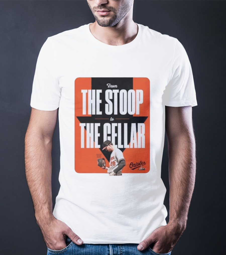 Orioles From The Stoop To The Cellar Trevor Rogers 28 T-Shirt