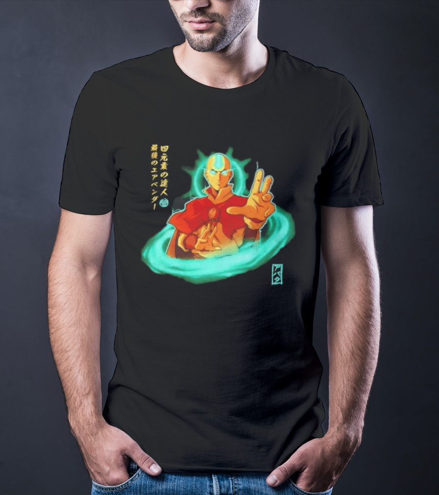 Avatar The Last Airbender Aang Master Of The Four T-Shirt