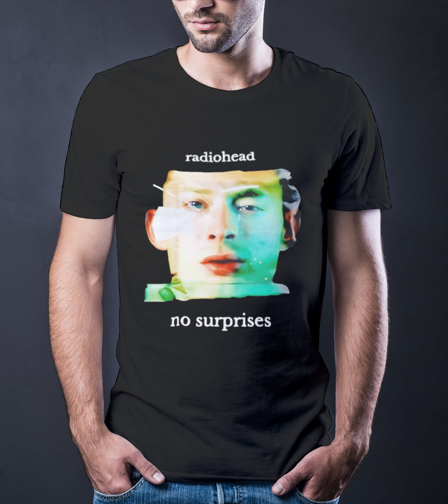 Radiohead No Surprises Thom Yorke Watercolor T-Shirt