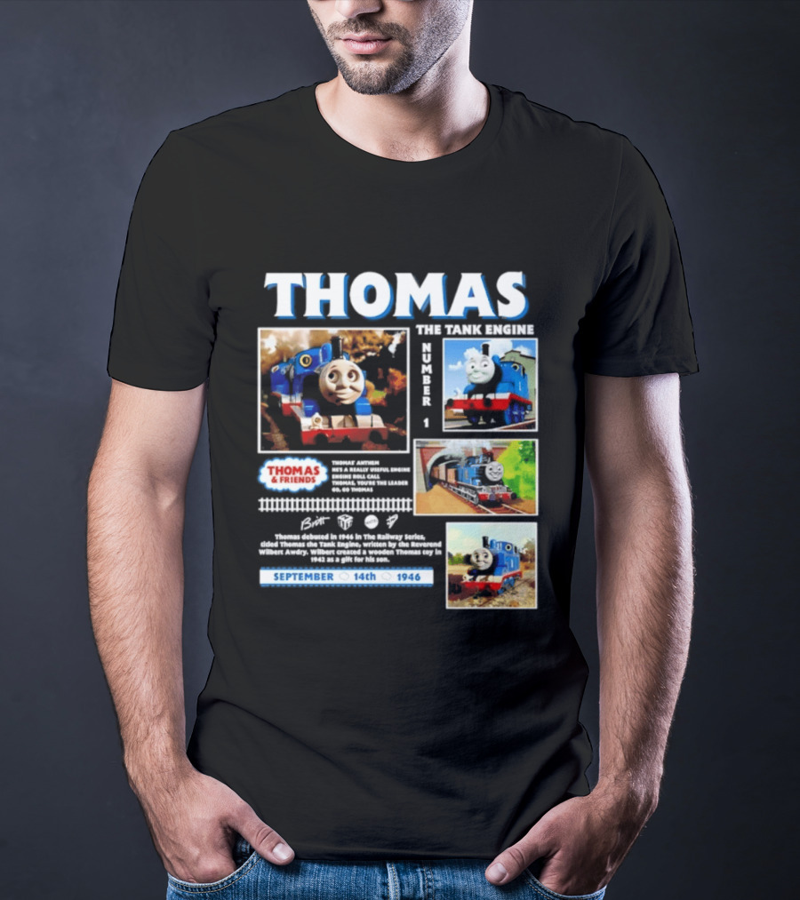 Thomas The Tank Engine Friends Number 1 September 14th 1946 T-Shirt