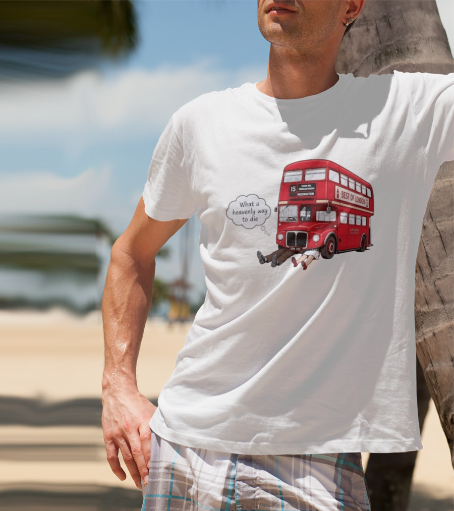 Arsenal What A Heavenly Way To Die Best Of London Bus 15 Paddington T-Shirt