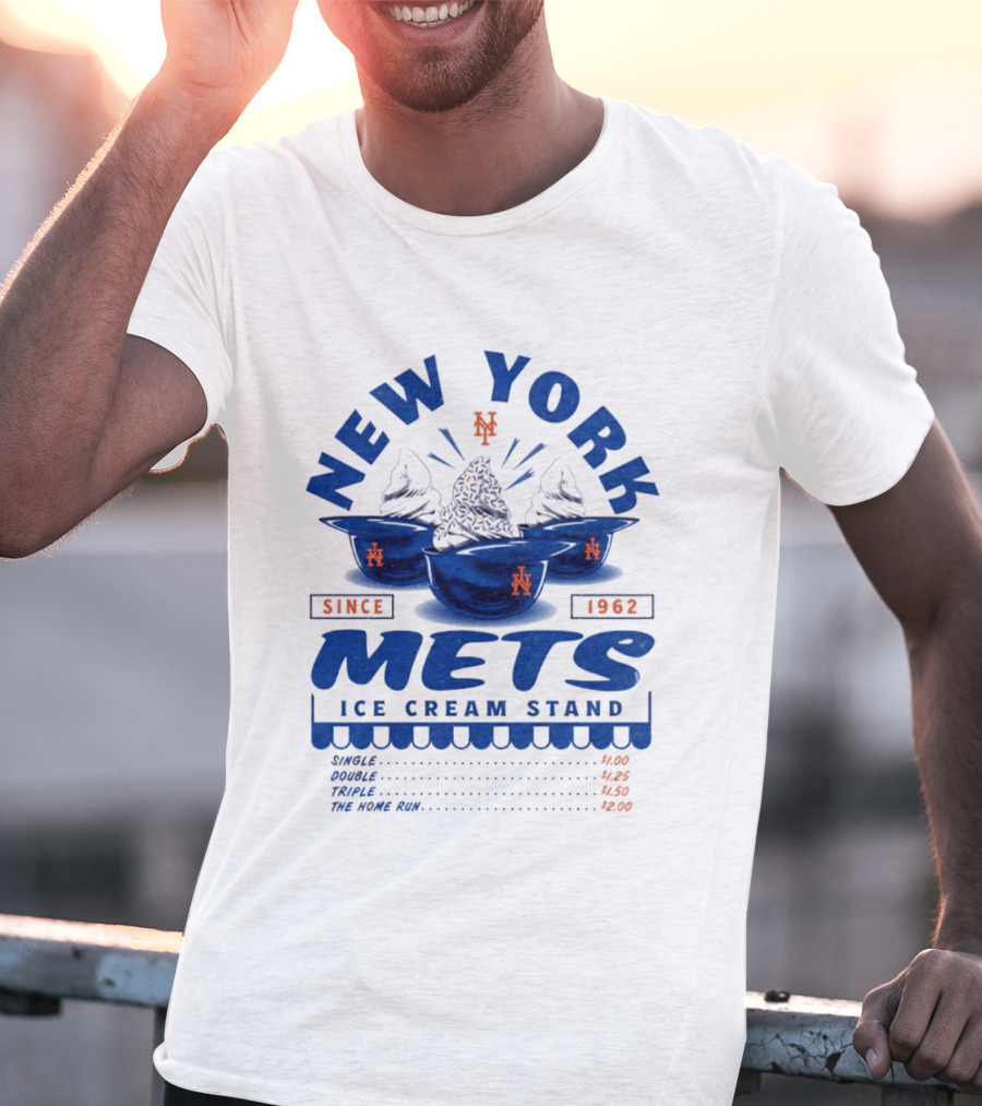 New York Mets Ice Cream Stand Since 1962 T-Shirt