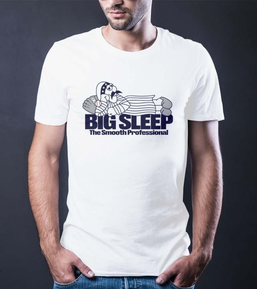 New York Yankees Big Sleep The Smooth Professional Cartoon Toddler T-Shirt