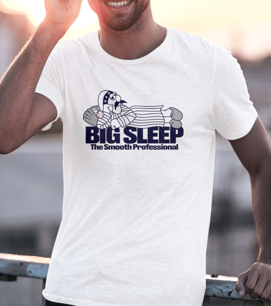 New York Yankees Big Sleep The Smooth Professional Cartoon Toddler T-Shirt
