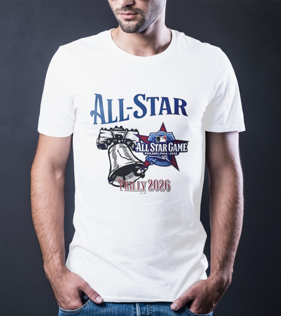 Philadelphia Phillies All Star Game Philly 2026 Liberty Bell T-Shirt