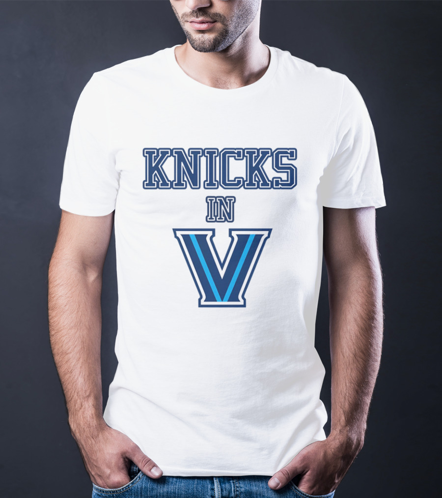Knicks In Villanova Inspired Crossover Fan T-Shirt