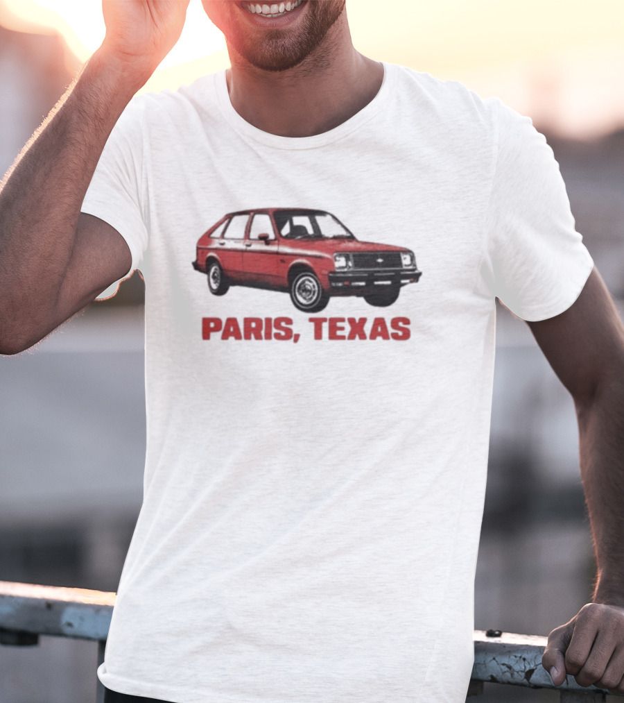 Paris Texas Chevette Red Car T-Shirt