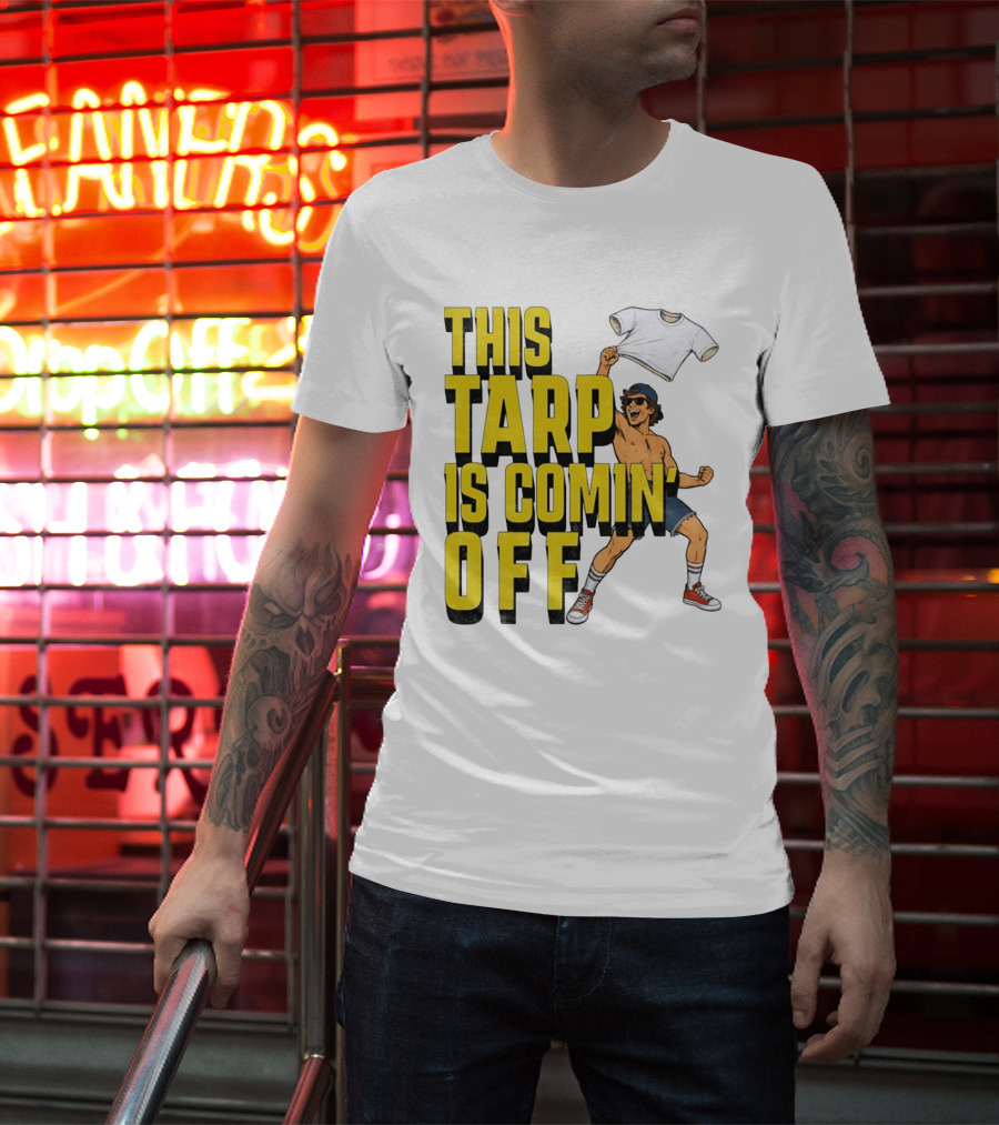 This Tarp Is Comin Off Spud Grown Ups Adam Sandler Kevin James Chris Rock T-Shirt
