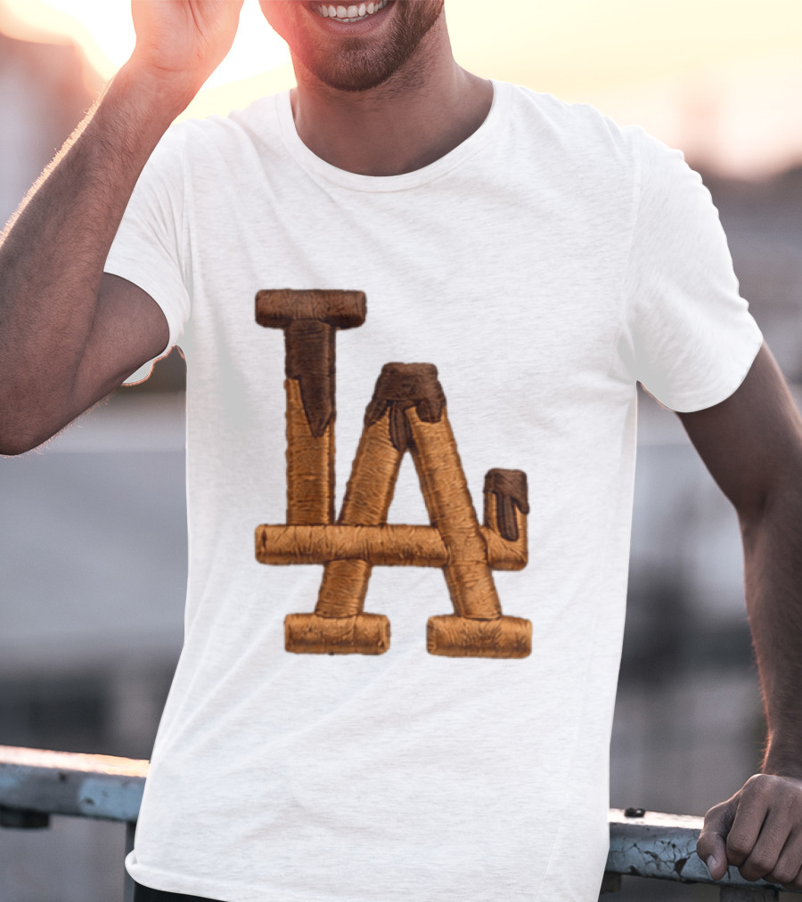 2026 Los Angeles Dodgers Ice Cream Sprinkles LA Baseball Hat T-Shirt